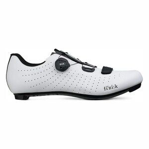 New Men's Tempo R5 Overcurve Road Cycling Shoes - White/Black White/Black - 39